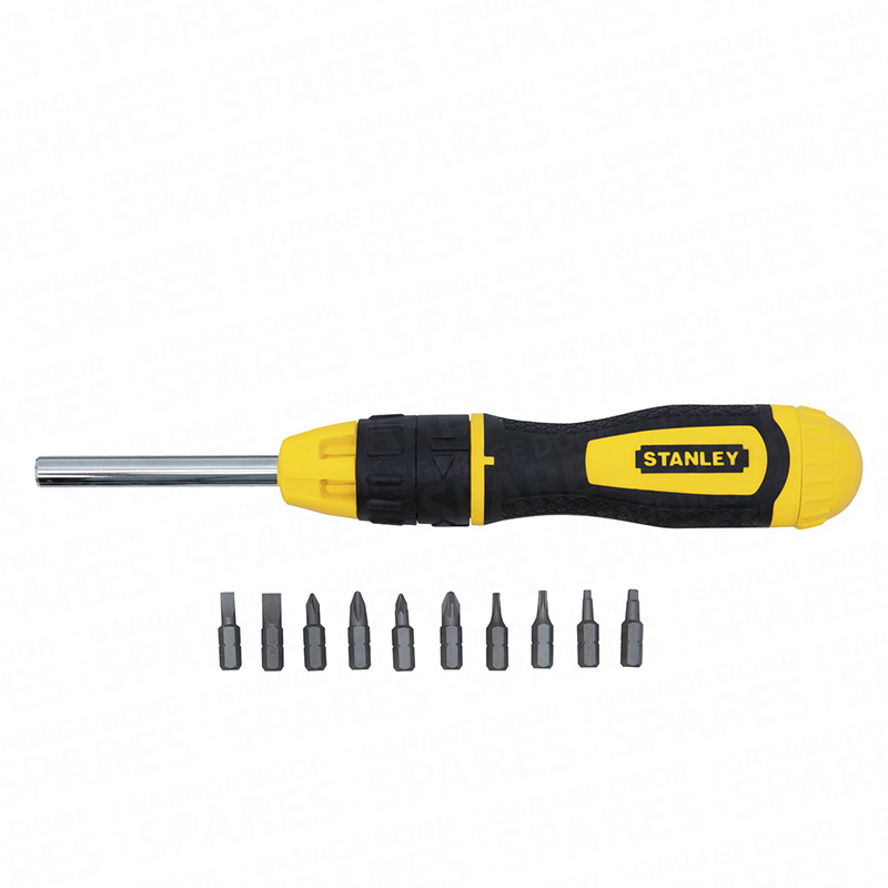 Stanley Multi-Bit Ratchet Screwdriver & Bits